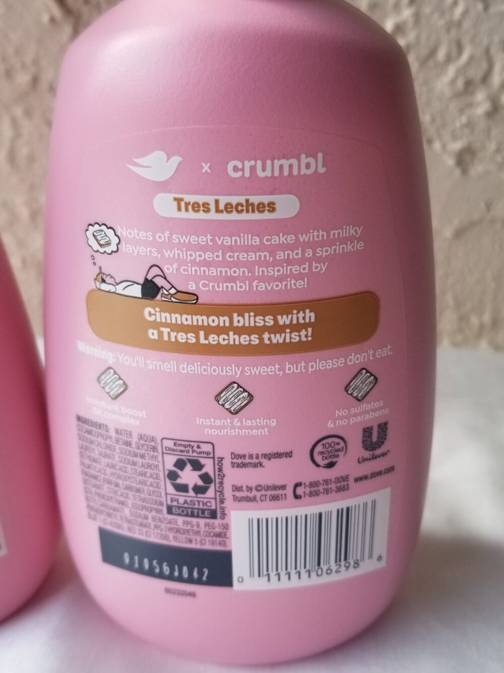 3 Dove Crumbl hand wash 12 Fl Oz each Bottle Brand New - Picture 11 of 11